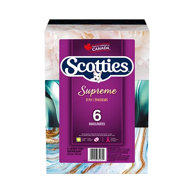 Scotties Supreme Facial Tissues