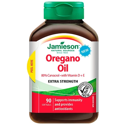 Jamieson Oregano Oil - Extra Strength - 90s