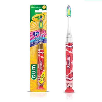G.U.M Crayola Timer Light Toothbrush