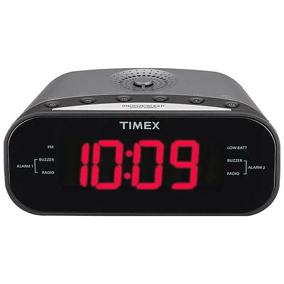 Timex AM/FM Alarm Clock - Gunmetal - T231