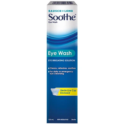 Bausch & Lomb Soothe Eye Wash - 120ml
