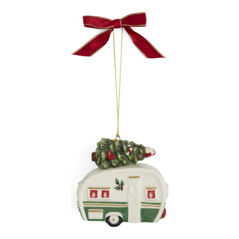 Spode Christmas Tree Ornament - Camper Van