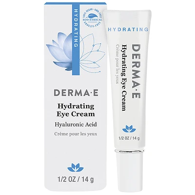 Derma E Hydrating Hyaluronic Acid & Green Tea Eye Cream - 14g