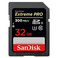 SanDisk Extreme Pro 32GB SDHC UHS-II Card - SDSDXPK-032G-CNCIN