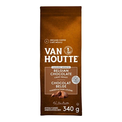 Van Houtte Belgian Chocolate Light Ground Coffee - 340g