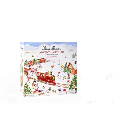 Bonne Maman 2024 Limited Edition Mini Spreads Advent Calendar Gift Set - 24 x 23ml