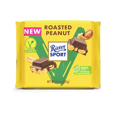 Ritter Vegan Roasted Peanut Chocolate - 100g