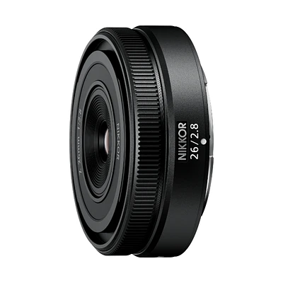 Nikon Nikkor Z 26mm f/2.8 Pancake Lens - Black - 20116