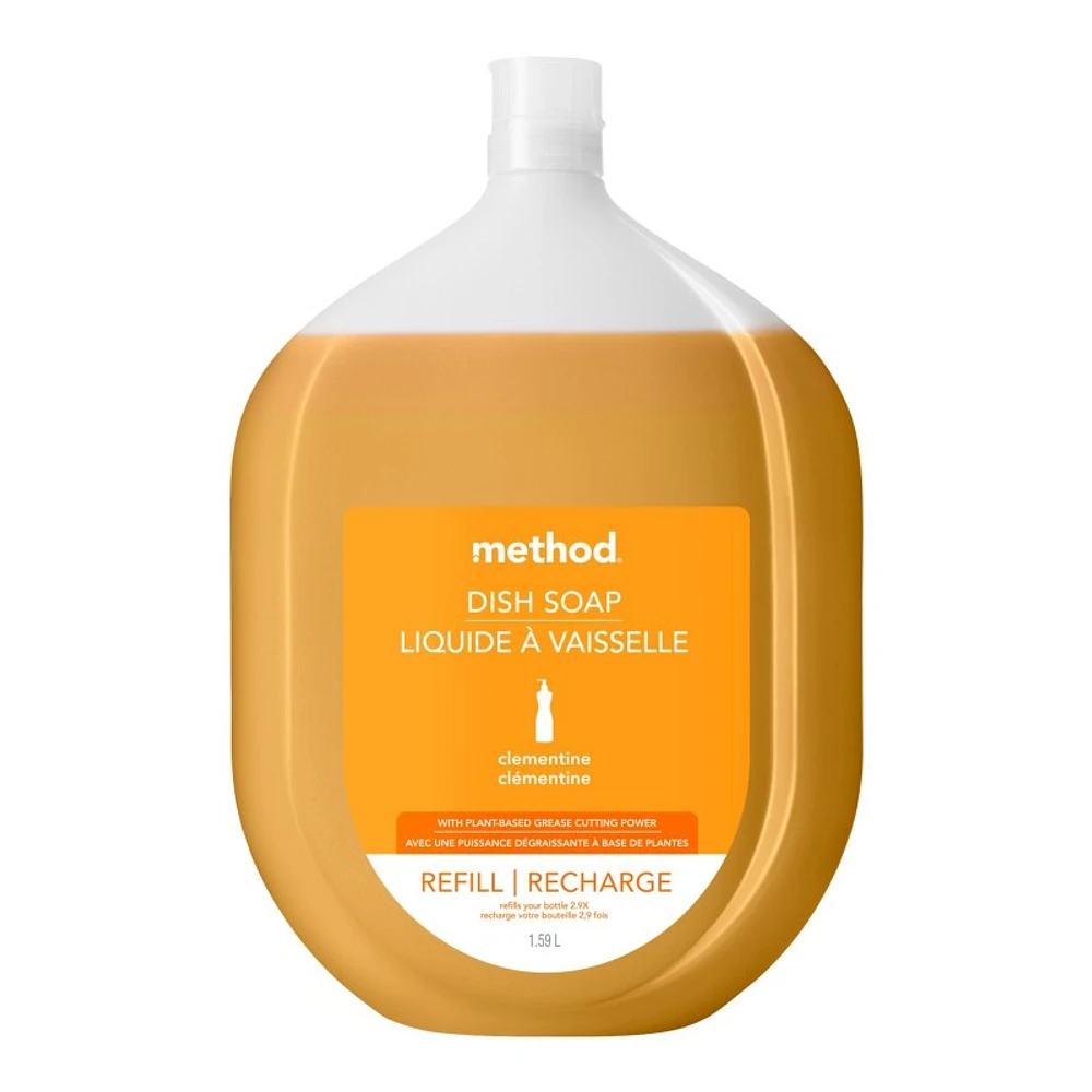 Method Dishwashing Soap - Clementine - 1.59l