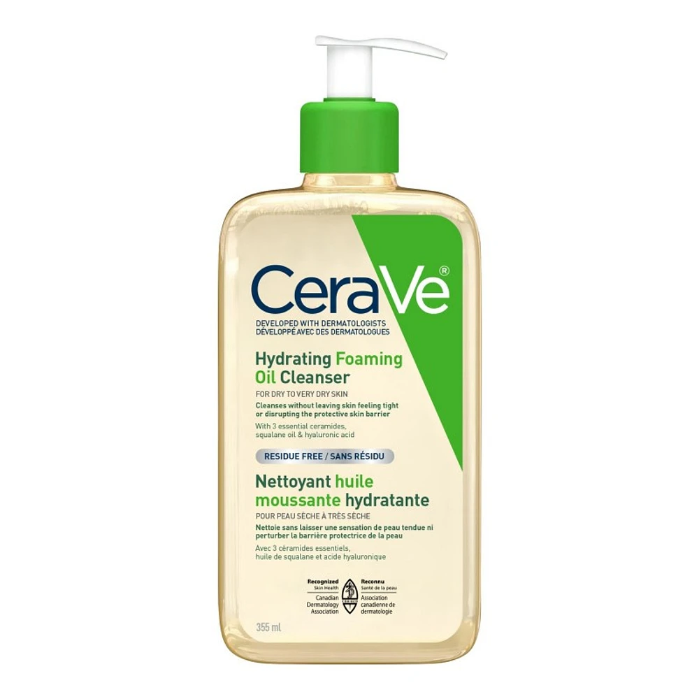 Cerave Hydrating Foaming Oil Cleanser - 355ml