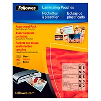 Fellowes Laminating Pouch Starter Kit - 25 pack