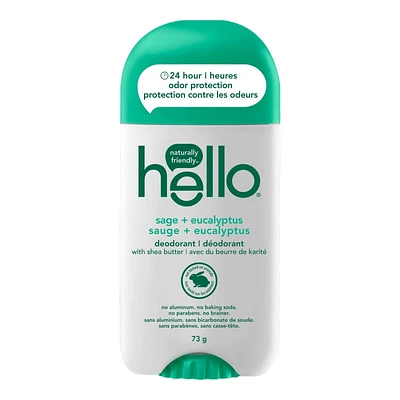 Hello Deodorant - Sage + Eucalyptus - 73g