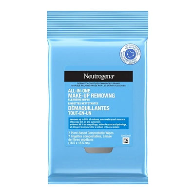 Neutrogena All-in-One Make-Up Removing Cleansing Wipes - 7's