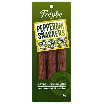 Freybe Pepperoni Snackers - Honey Garlic - 125g