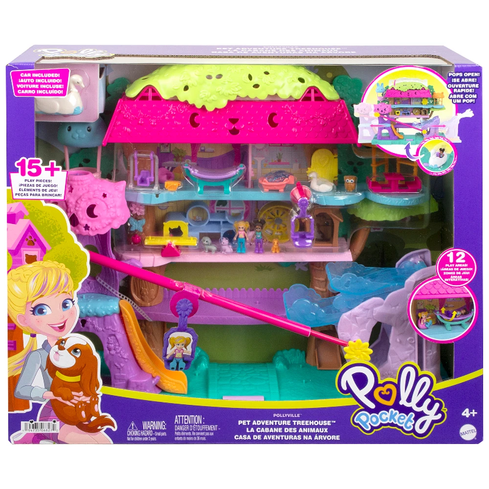 Polly Pocket Tree House Playset