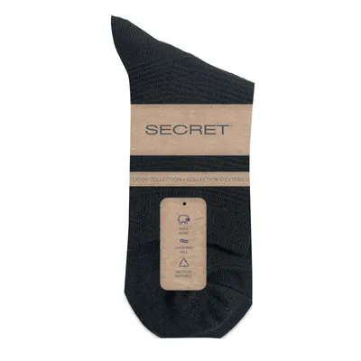 Secret Stripe Mid Crew Socks