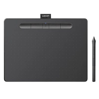 Wacom Intuos Wireless Drawing Pen Tablet - Medium - Black - CTL6100WLK