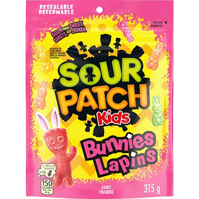 Maynards Sour Patch Kids Gummies - Bunnies - 315g