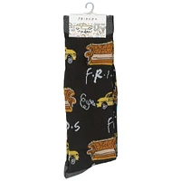 Friends Taxi Socks - Black - 2 pack