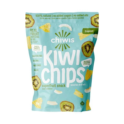 Chiwis Chips Superfruit Snacks - Kiwi and Coconut - 50g