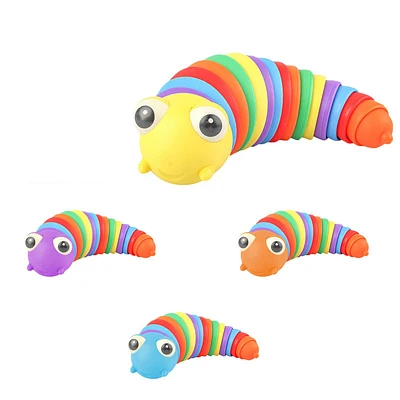 Slug Funny Face Fidget Toy - Multicolor