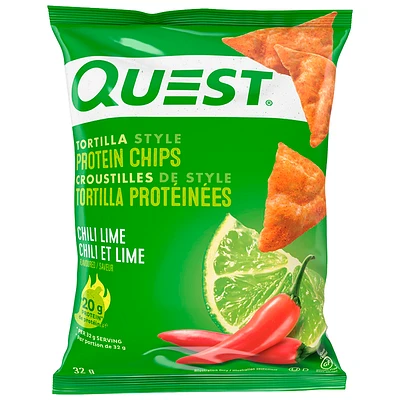 Quest Tortilla Style Protein Chips - Chili Lime - 32g