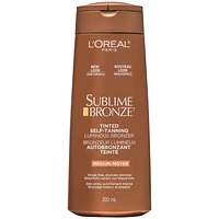 L'Oreal Sublime Bronze Tinted Self Tanning Lotion Luminous Bronzer - 200ml