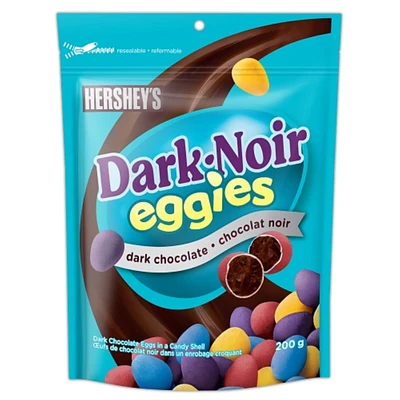 Hershey's Eggies Dark Chocolate Eggs Pouch - 200g
