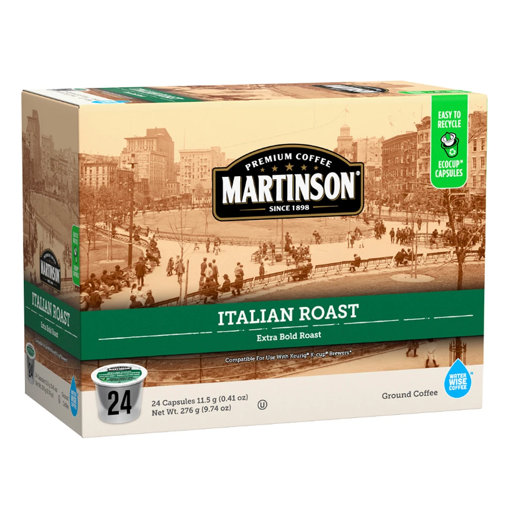 Martinson Italian Roast Real Cup Coffee - 11.5g