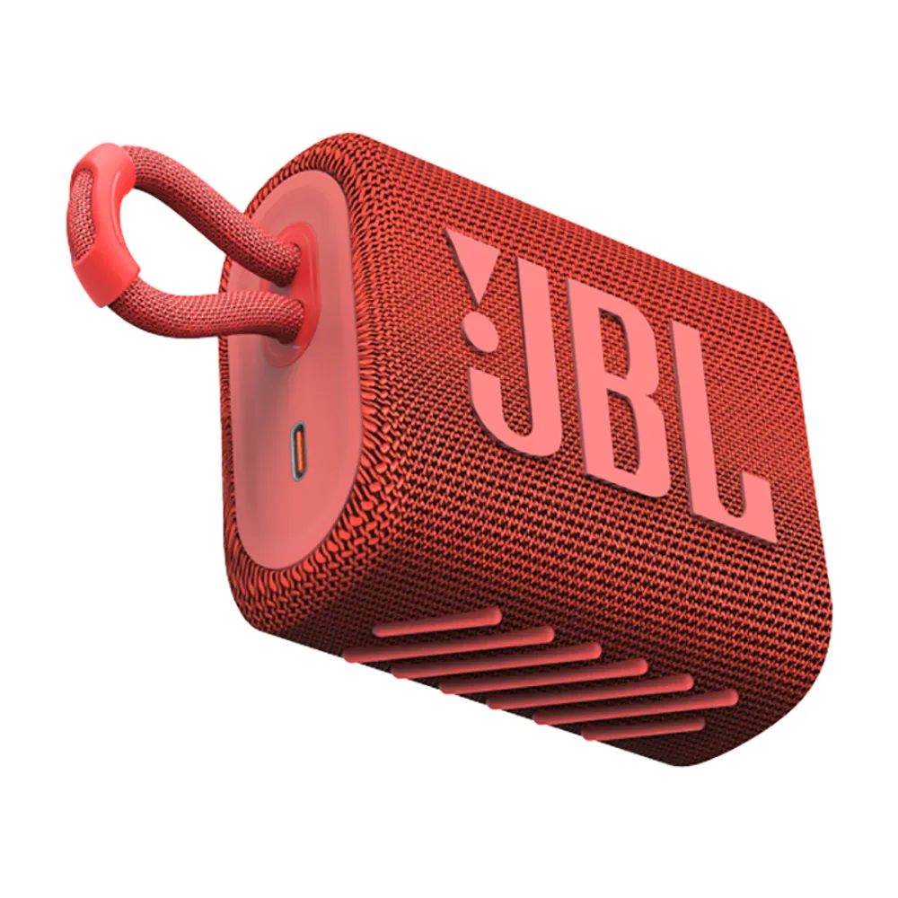 JBL Go 3 Bluetooth Speaker - Red - JBLGO3REDAM