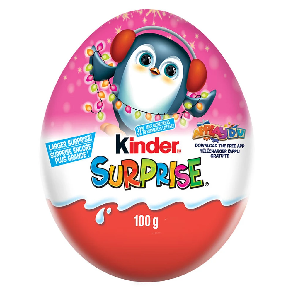 Kinder Surprise Egg - Pink - 100g