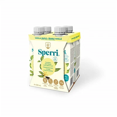 Sperri Meal Replacement - Vanilla Maple - 4x330ml