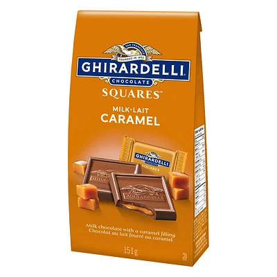 Ghirardelli Milk Chocolate Caramel Squares - 151g