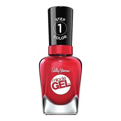 Sally Hansen Miracle Gel Step 1 Color Nail Polish - Off With Her Red! (444)