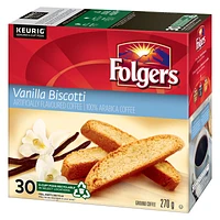 Folgers K-Cup Coffee - Vanilla Biscotti - 30s