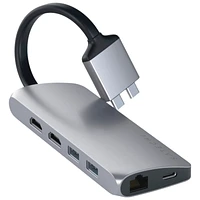 Satechi Type-C Dual Multimedia Adapter - Space Grey - ST-TCDMMAM