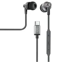 Logiix tuneFREQS USB-C In-Ear Headphones - Grey - LGX13164