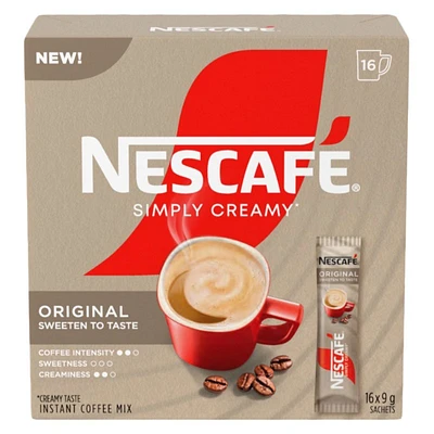 Nescafe Simply Creamy Instant Coffee Mix - 16x9g