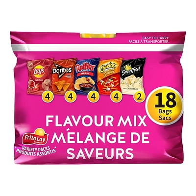 Frito-Lay Flavour Mix Variety Pack - 484g - 18's
