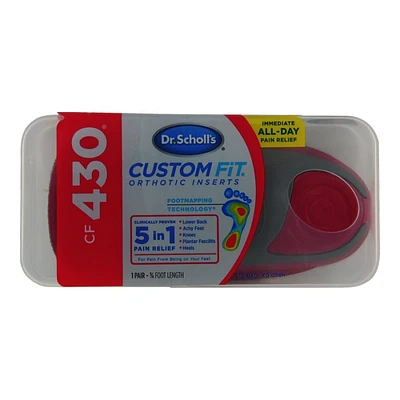 Dr. Scholl's Custom Fit Orthotic Inserts - CF430