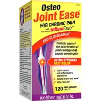 Webber Naturals Osteo Joint Ease for Chronic Pain - Glucosamine - 120s