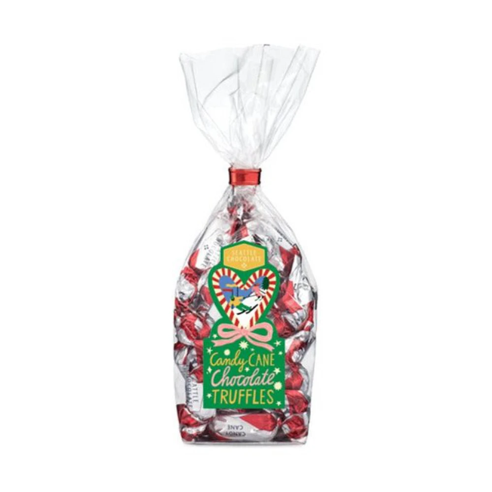 Seattle Chocolate Bodil Jane Candy Cane Holiday Mo-Mints Chocolate Truffles - 142g