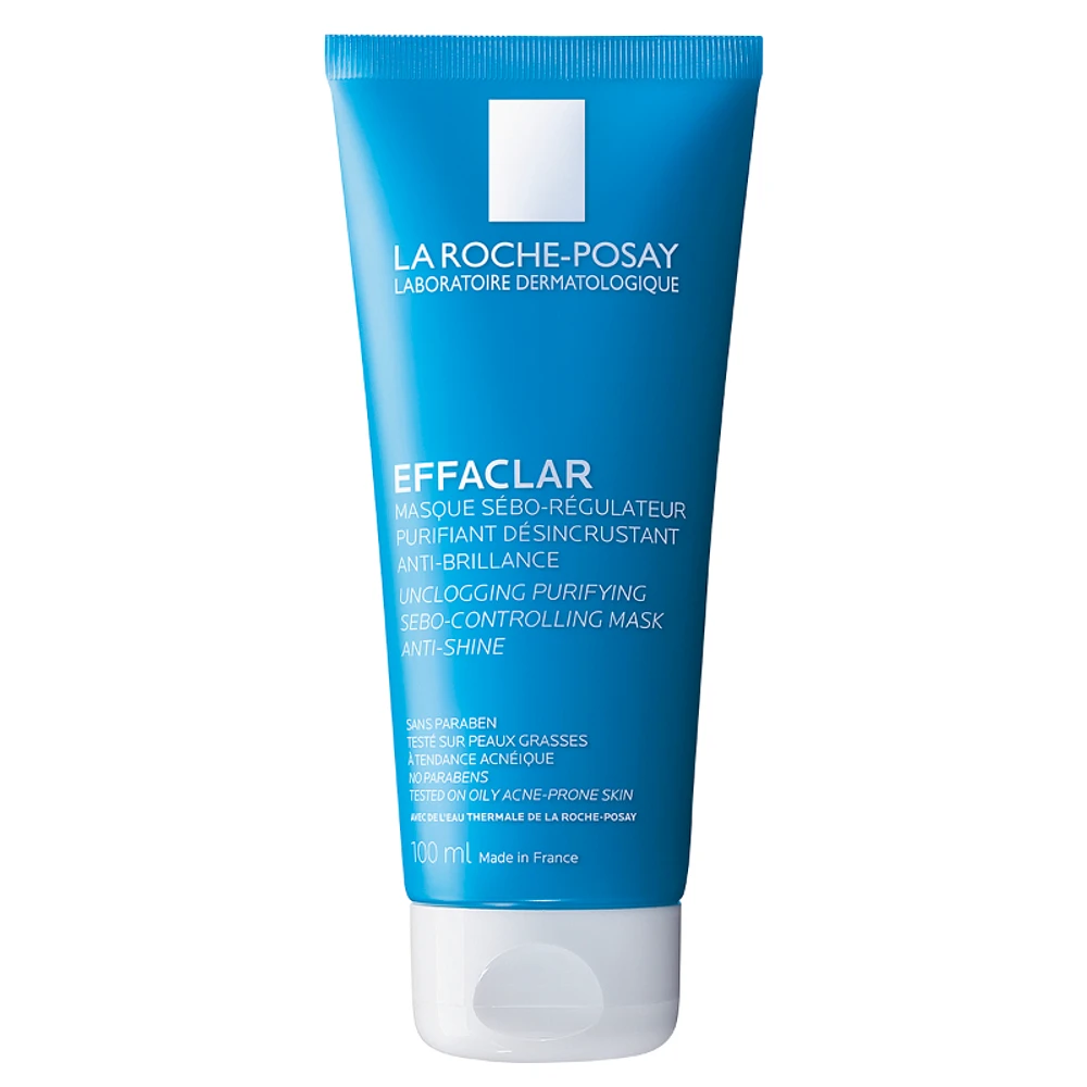 La Roche-Posay Effaclar Sebo-Controlling Purifying Clay Mask - 100ml