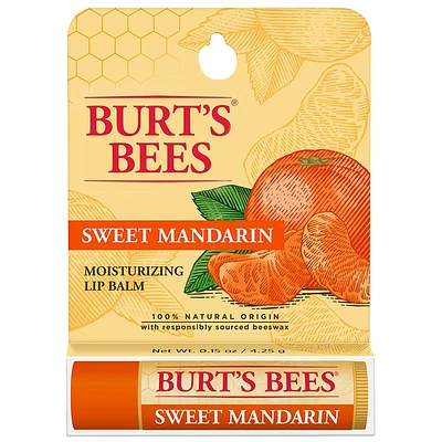 Burt's Bees Moisturizing Lip Balm - Sweet Mandarin - 4.25g