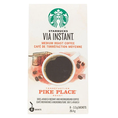 Starbucks VIA Instant Coffee - Pike Place - 8s
