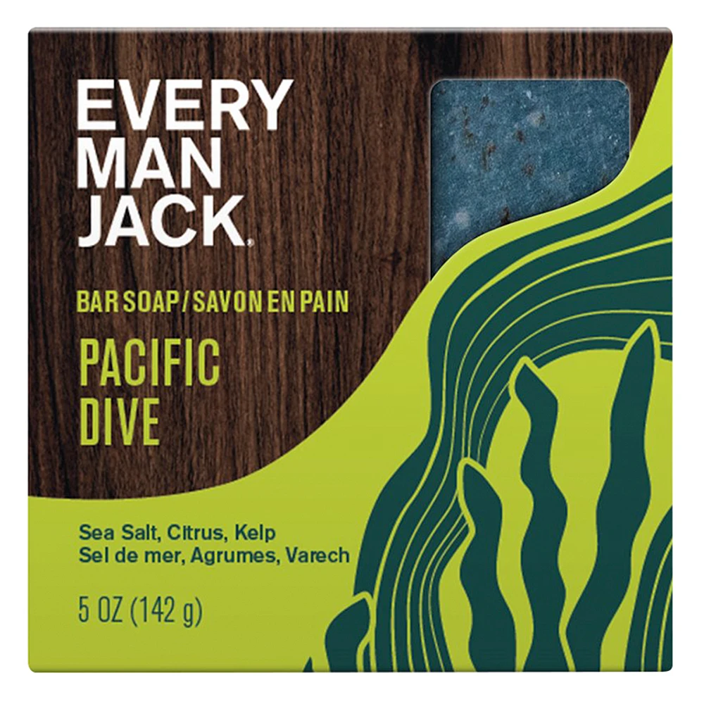 Every Man Jack Soap Bar - Pacific Dive - 142g