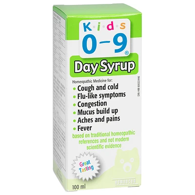 Homeocan Kids 0-9 Cough & Cold Phytux H Syrup - 100ml