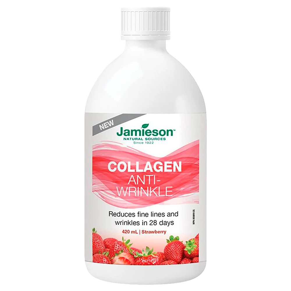 Jamieson Liquid Collagen - Strawberry - 420ml