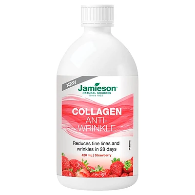 Jamieson Liquid Collagen - Strawberry - 420ml