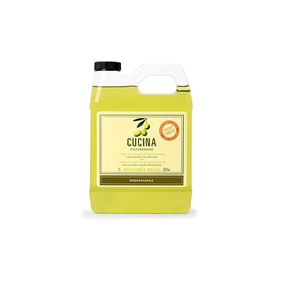 Fruits & Passion Cucina Hand Soap Refill - Coriander and Olive Tree - 1L